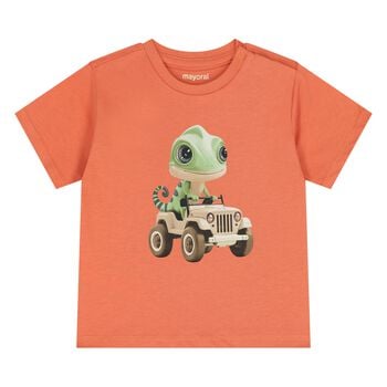 Younger Boys Orange T-Shirt