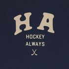 Boys Navy Blue Varsity Bomber Jacket, 1, hi-res