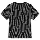 Boys Black Logo T-Shirt, 2, hi-res