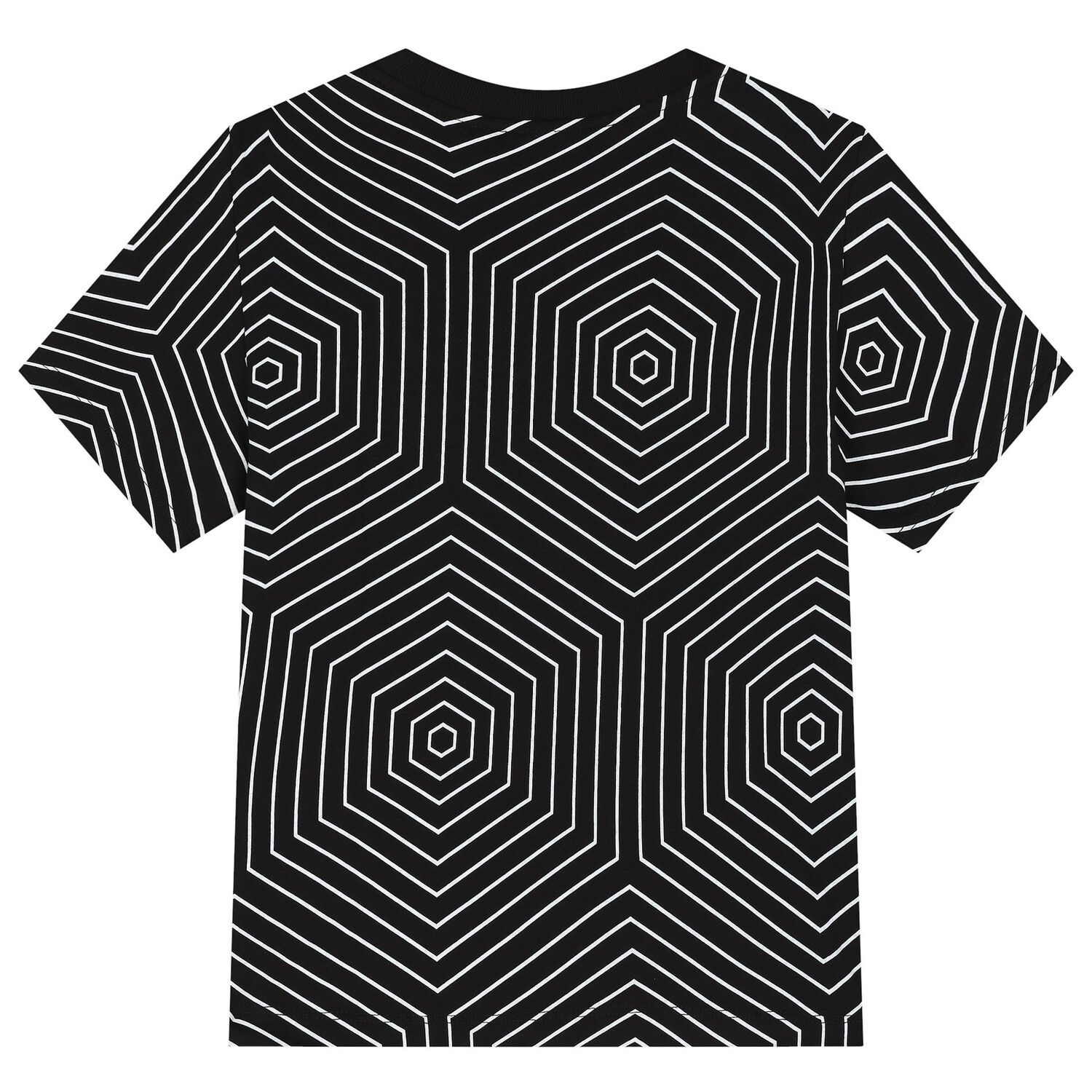 Boys Black Logo T-Shirt, 2, hi-res