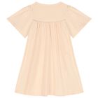 Girls Pink Logo Dress, 2, hi-res