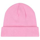 Baby Girls Pink Choupette Logo Hat, 1, hi-res