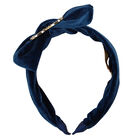 Girls Navy Heart Headband, 2, hi-res