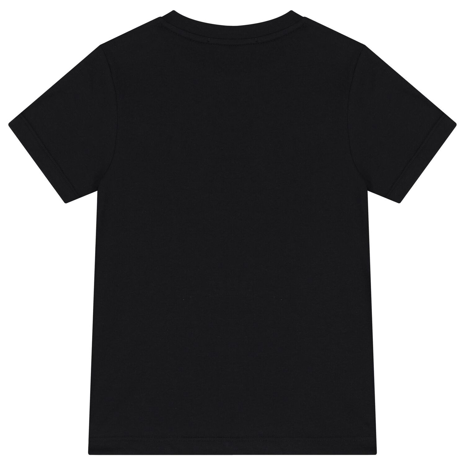 Boys Black Logo T-Shirt, 2, hi-res image number null