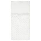 White Silver Bow Baby Nest, 1, hi-res