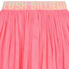 Girls Pink Seashells Tulle Skirt, 1, hi-res