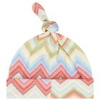 Baby Girls Multi-Coloured Zig Zag Babygrow Set, 2, hi-res