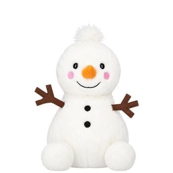 Palm Pals White Twig Snowman Medium Soft Toy ( 20CM )