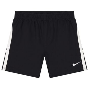 Boys Black & White Logo Shorts