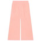 Girls Pink Heart Joggers, 1, hi-res