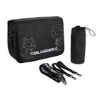 Black Ikonik Logo Baby Changing Bag, 1, hi-res