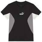 Boys Black logo T-Shirt, 1, hi-res