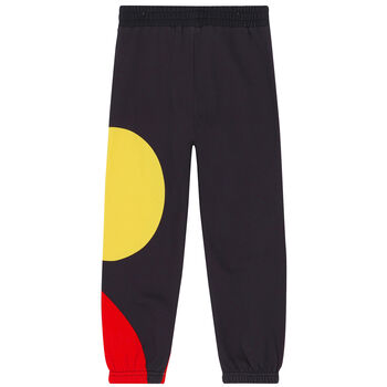 Boys Black Logo Joggers