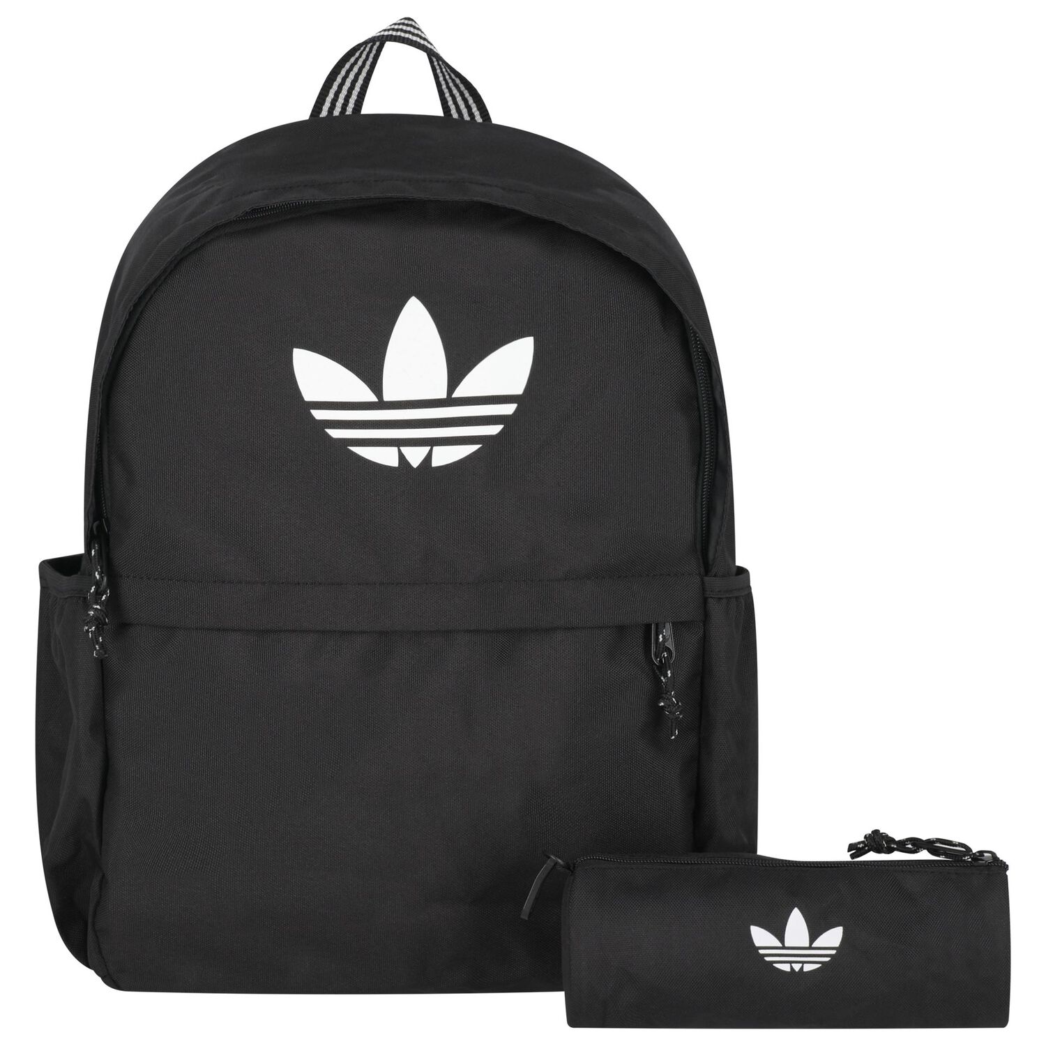 Black Logo Backpack, 1, hi-res