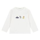 Baby Boys Ivory & Green Tracksuit Set (3 Piece), 3, hi-res