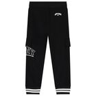 Black Logo Joggers, 1, hi-res