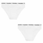 Girls White Bikini Brief (2 Pack), 1, hi-res