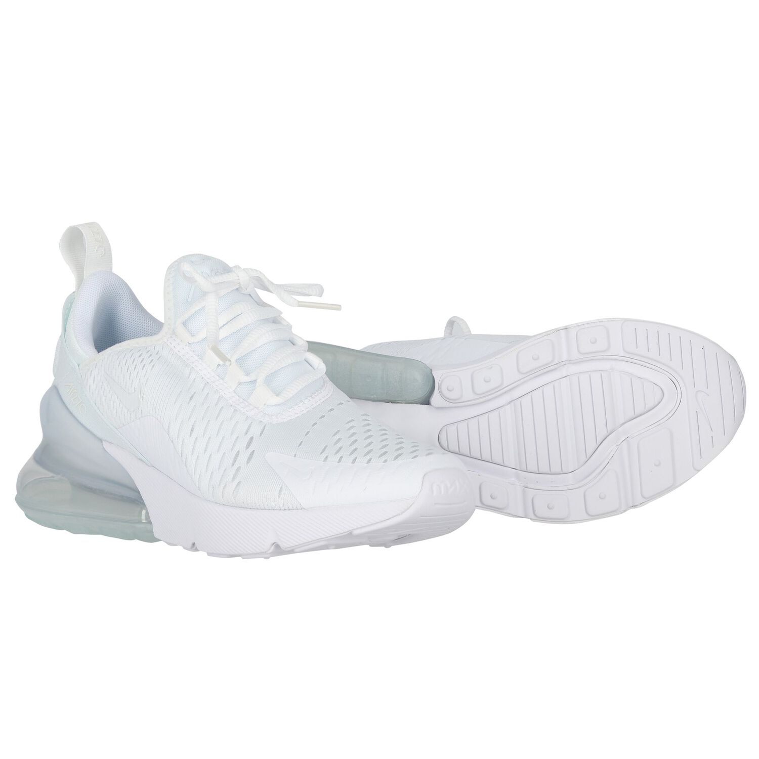 White Nike Air Max 270, 1, hi-res