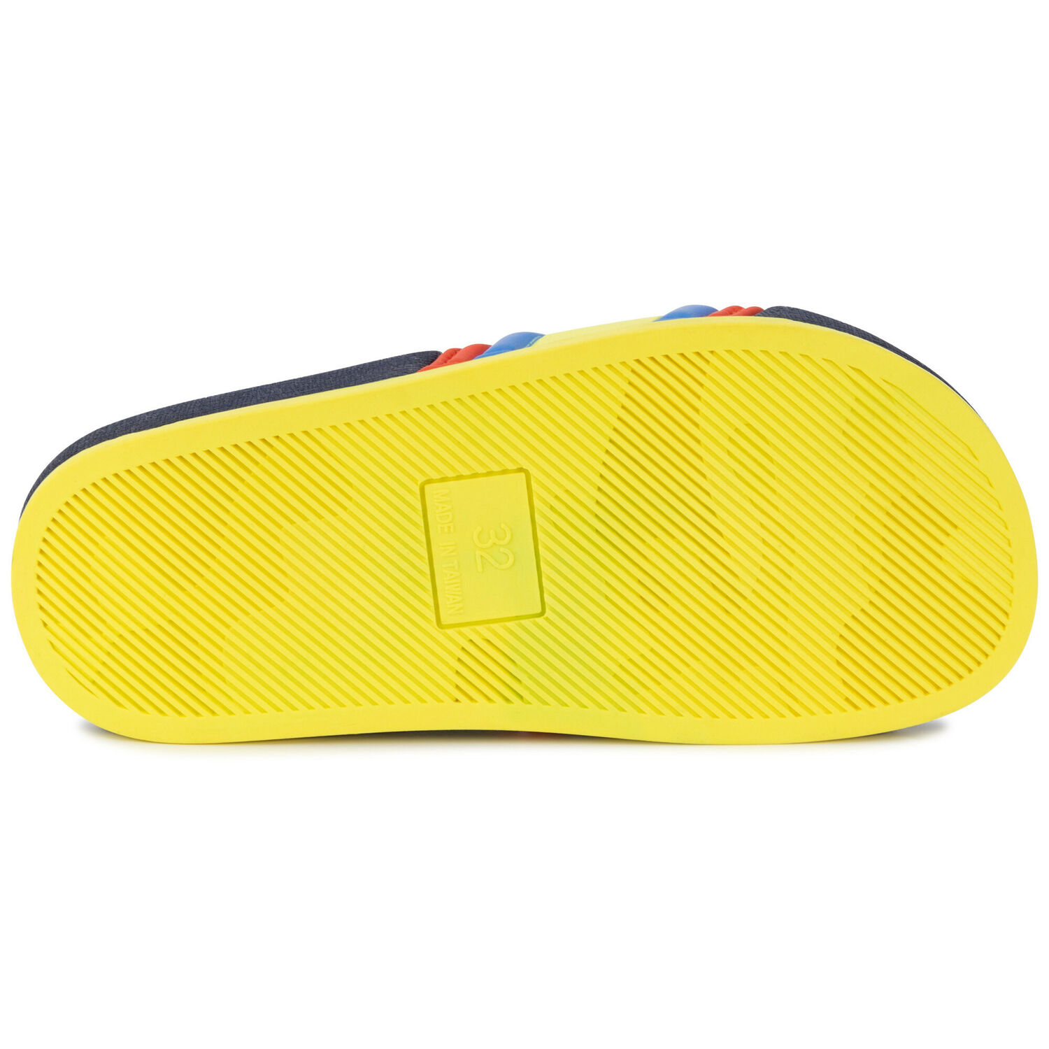 Boys Navy & Red Logo Sliders, 1, hi-res