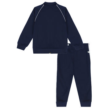 Navy Blue Logo Tracksuit