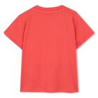 Younger Boys Red Mountain Logo T-Shirt, 1, hi-res