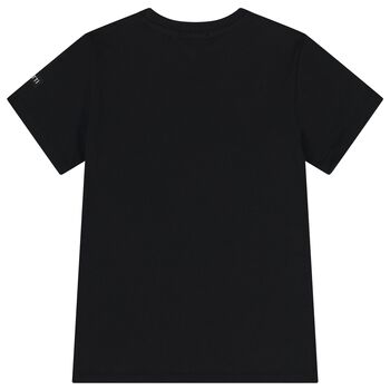 Boys Black Logo T-Shirt 