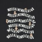 Black Teddy Bear Logo T-Shirt, 3, hi-res