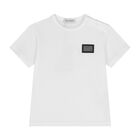 Younger White Logo T-Shirt, 1, hi-res