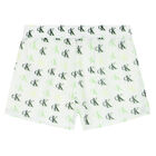 Girls White Logo Shorts, 1, hi-res