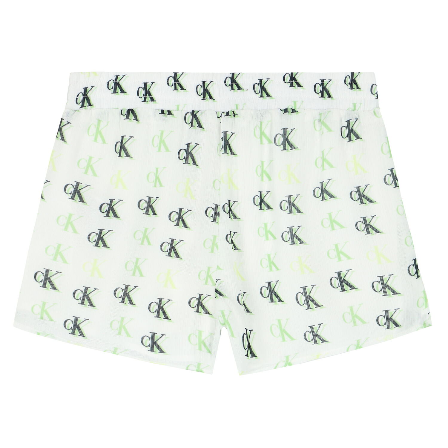 Girls White Logo Shorts, 1, hi-res image number null
