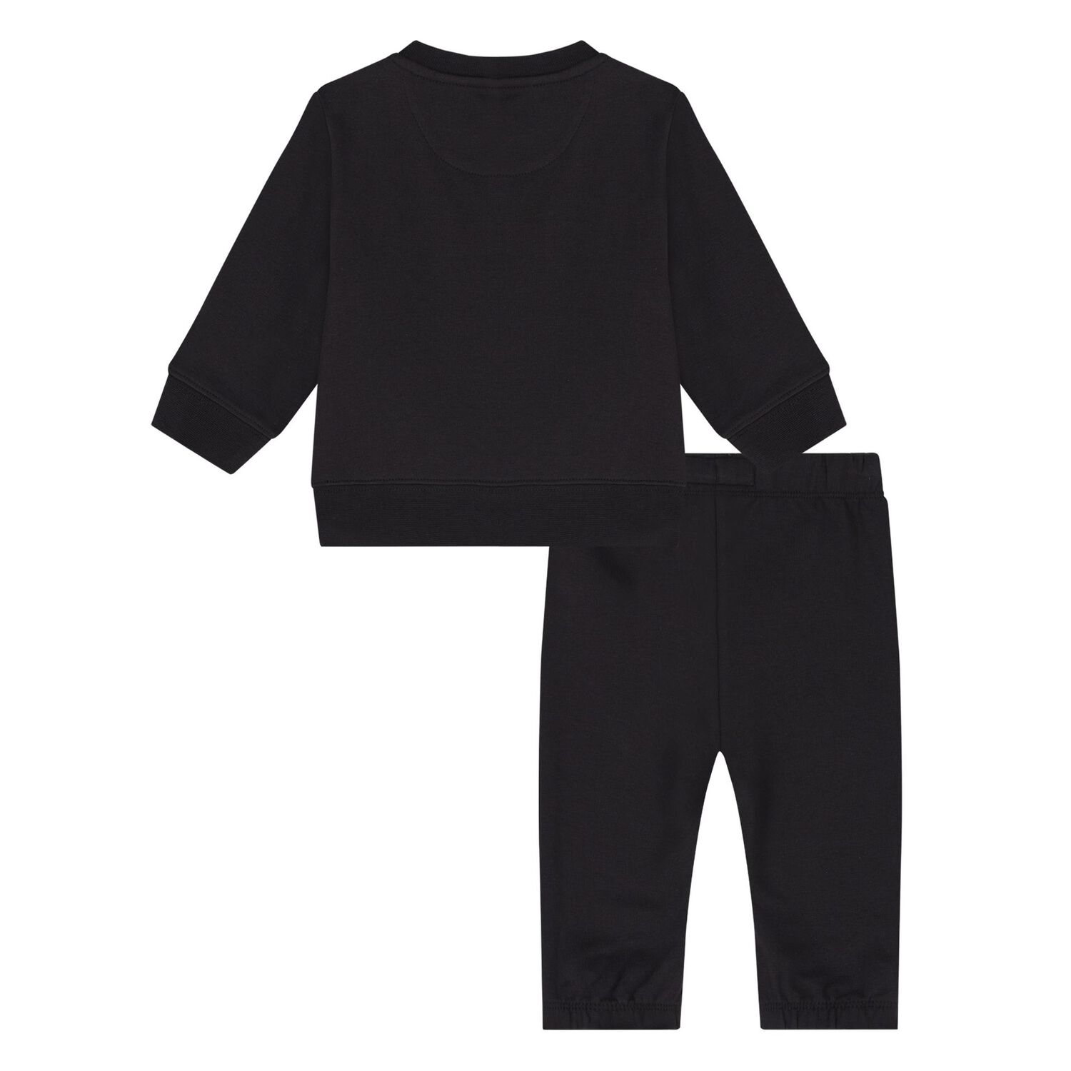 Black Logo Younger Tracksuit, 6, hi-res