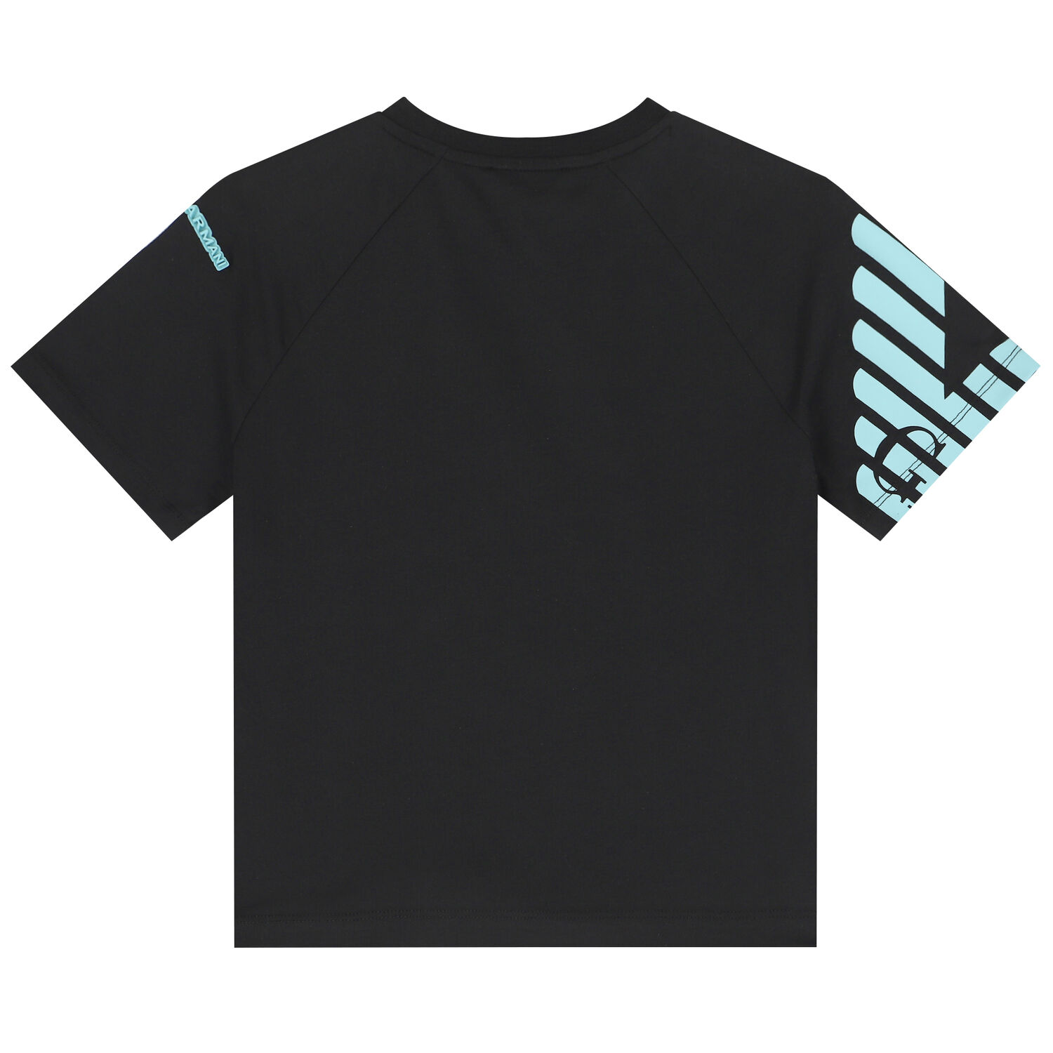 Boys Black Logo T-Shirt, 1, hi-res