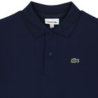 Boys Navy Logo Polo Shirt, 1, hi-res