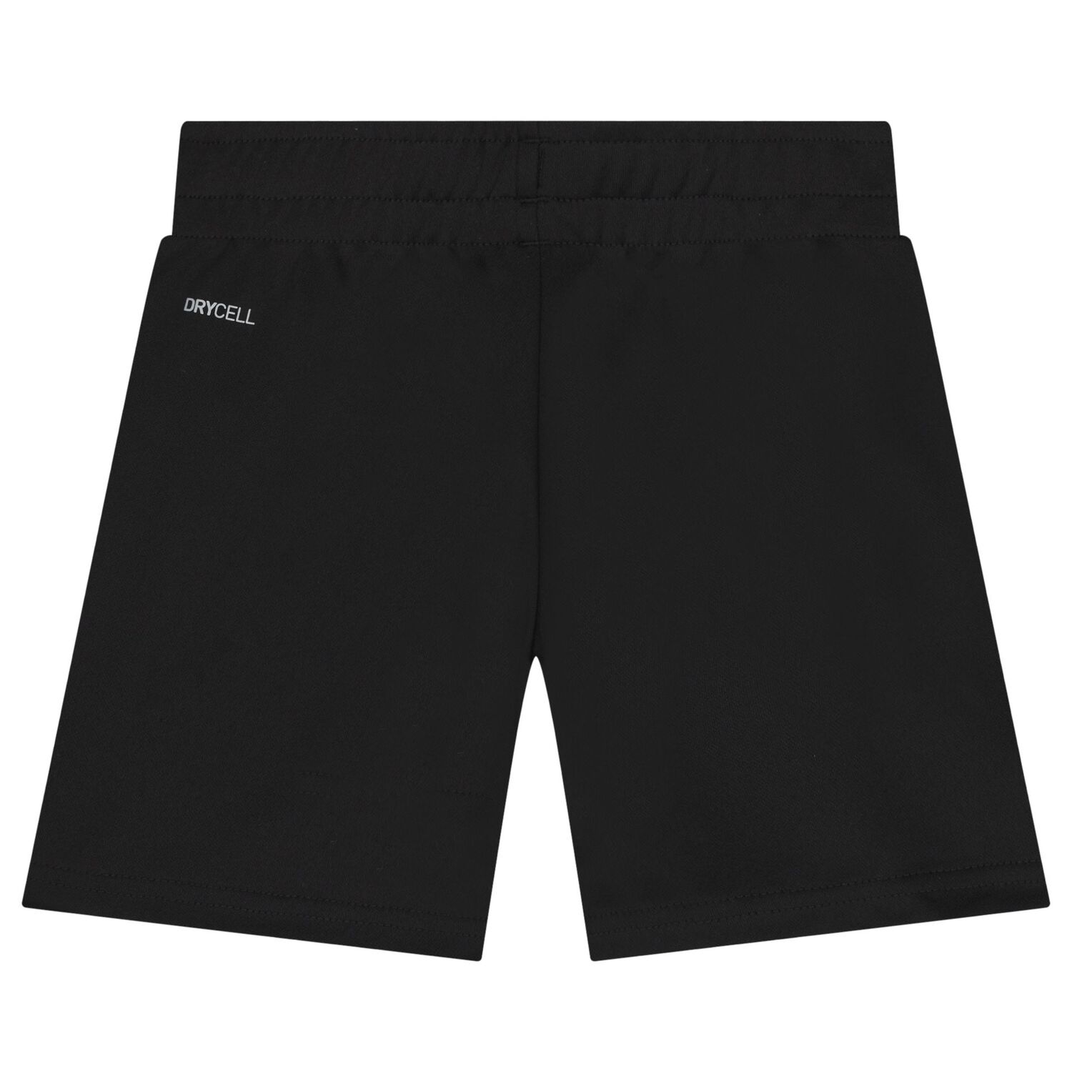 Boys Black Logo Shorts, 1, hi-res