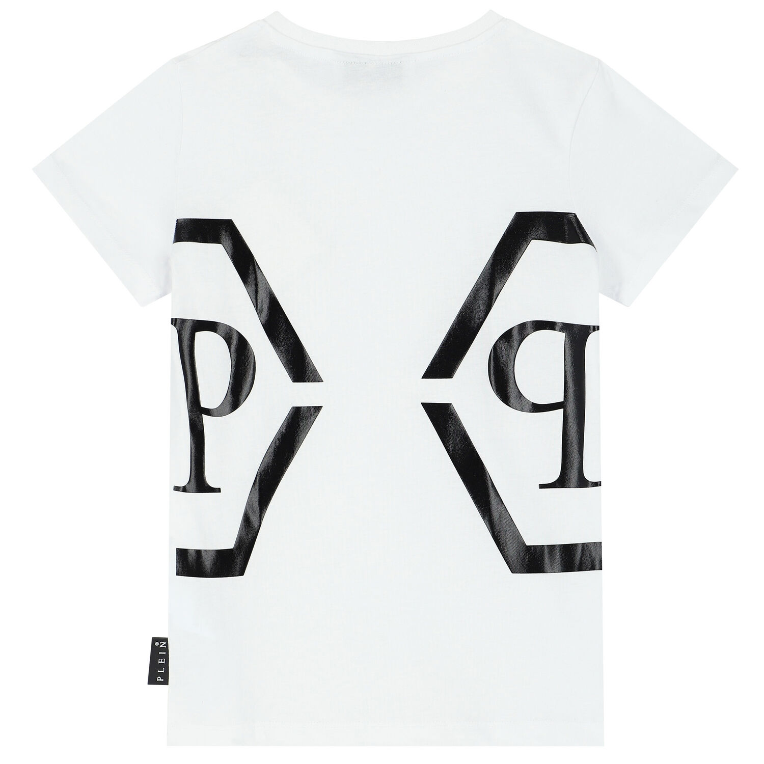 Boys White Logo T-Shirt, 1, hi-res