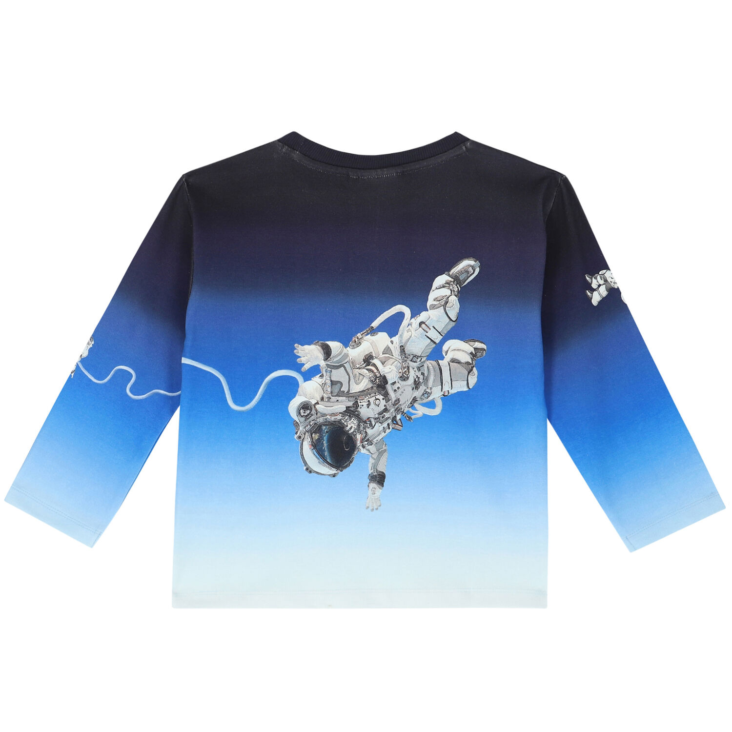 Boys Blue Astronaut Sweatshirt, 1, hi-res