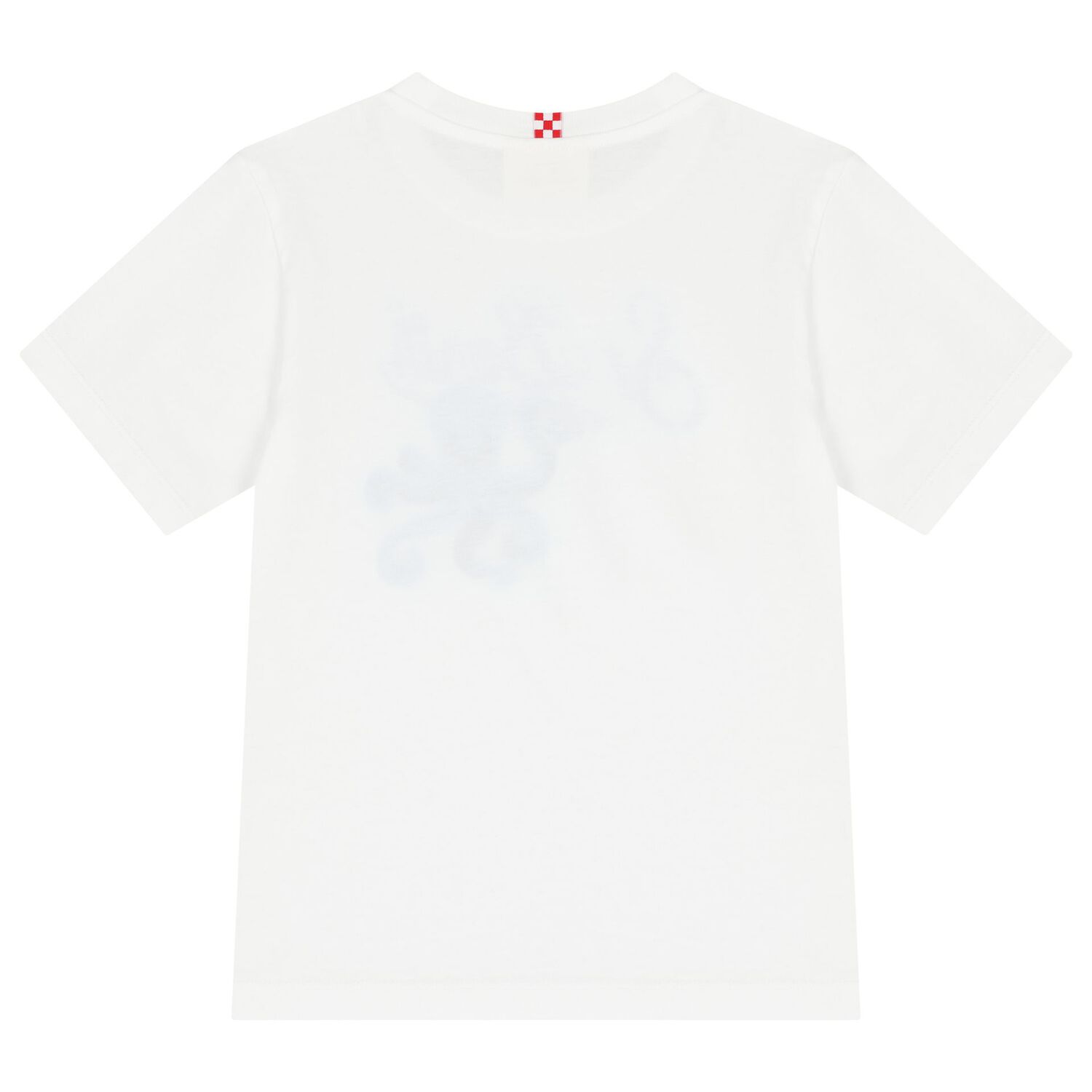 Boys White Cotton Logo T-Shirt, 1, hi-res image number null