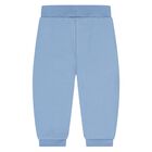 Baby Boys Blue & Ivory Tracksuit Set ( 3 Piece ), 1, hi-res
