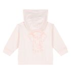Girls Pink Elephant Baby Tracksuit Set, 1, hi-res