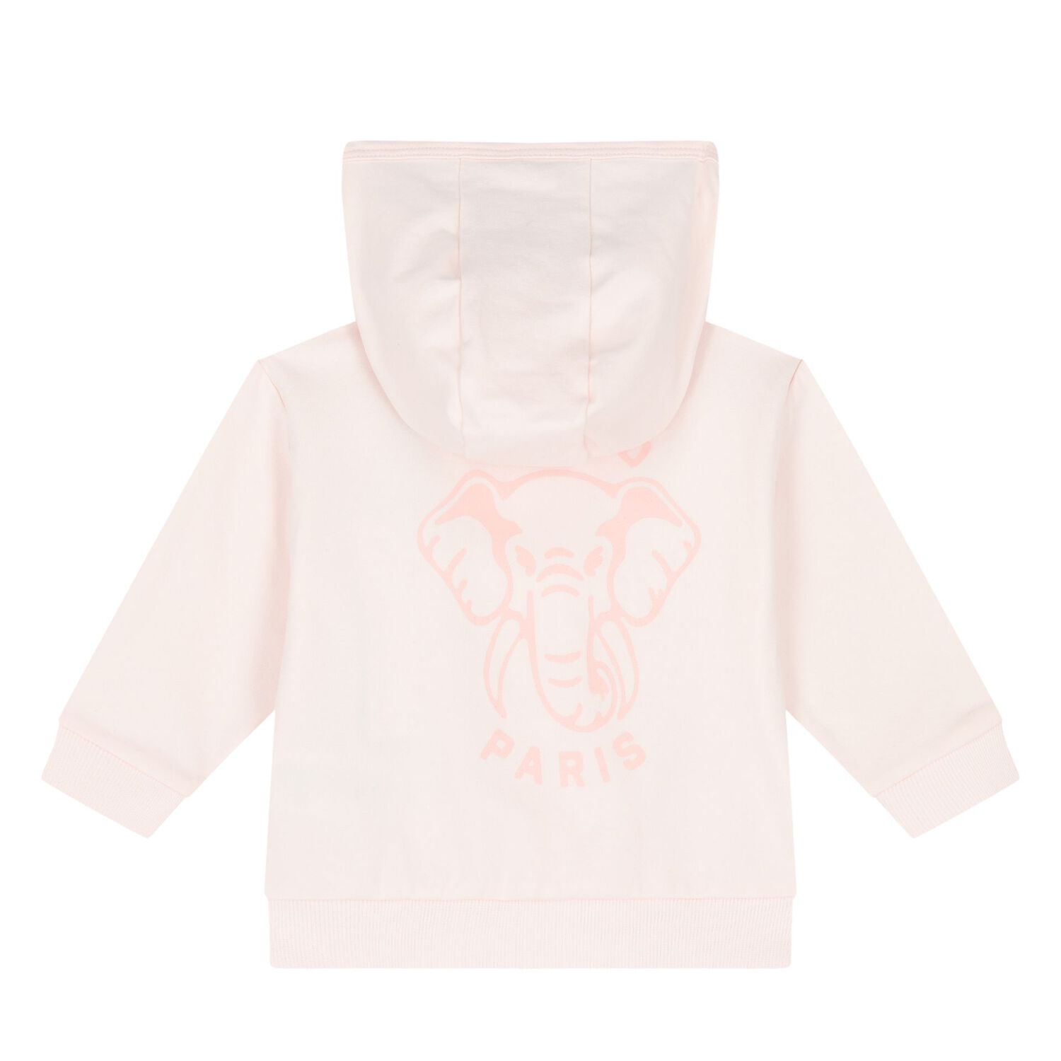 Girls Pink Elephant Baby Tracksuit Set, 1, hi-res