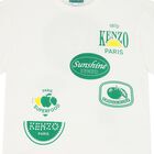 Boys Ivory Logo T-Shirt, 1, hi-res