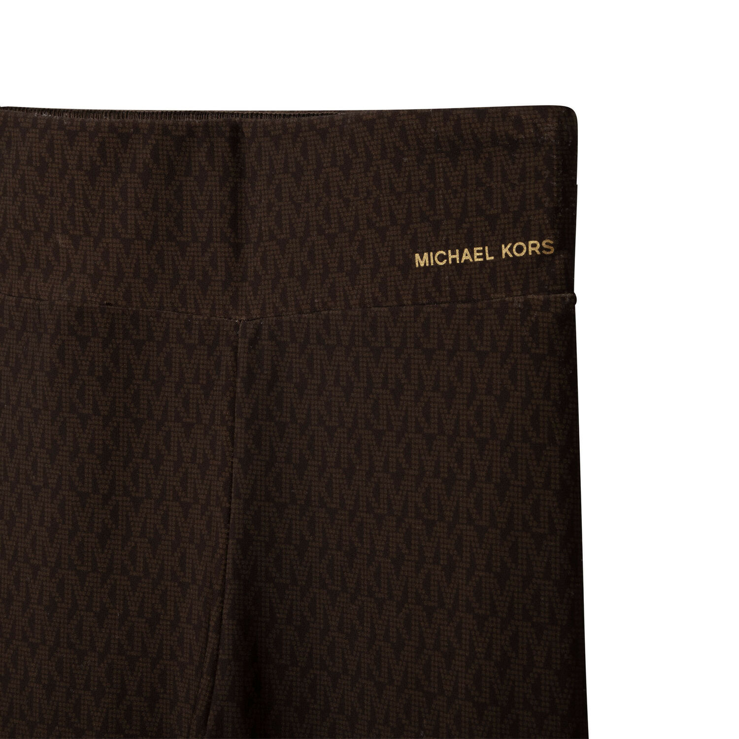 Girls Brown Logo Leggings, 1, hi-res image number null