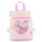 Younger Girls Pink Logo Backpack, 1, hi-res