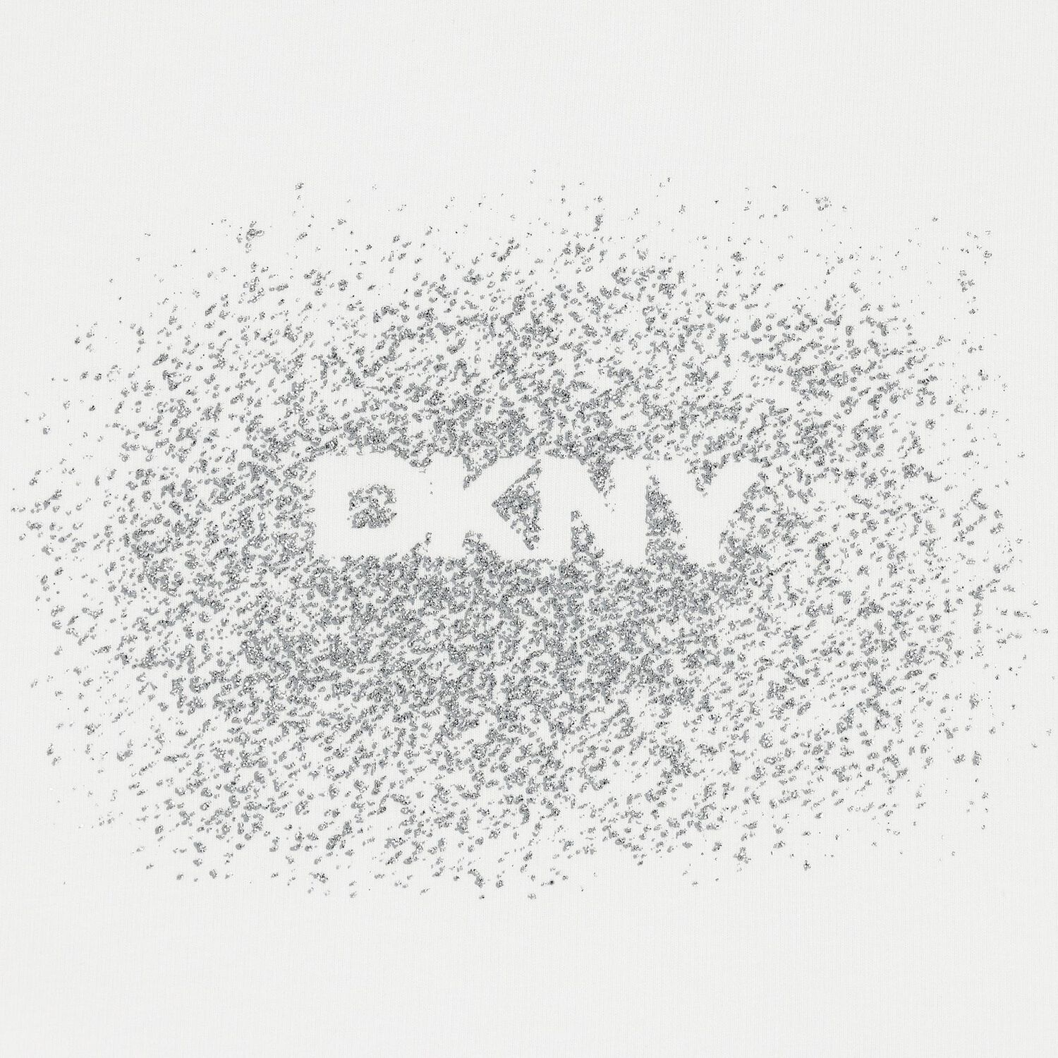 Girls White & Silver Logo T-Shirt, 2, hi-res