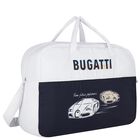 Baby Boys White & Navy Blue Logo Baby Changing Bag, 2, hi-res
