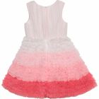 Girls Pink Ombre Tulle Dress, 1, hi-res