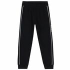 Black Logo Joggers, 1, hi-res