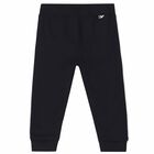 Younger Boys Navy Logo Joggers, 1, hi-res