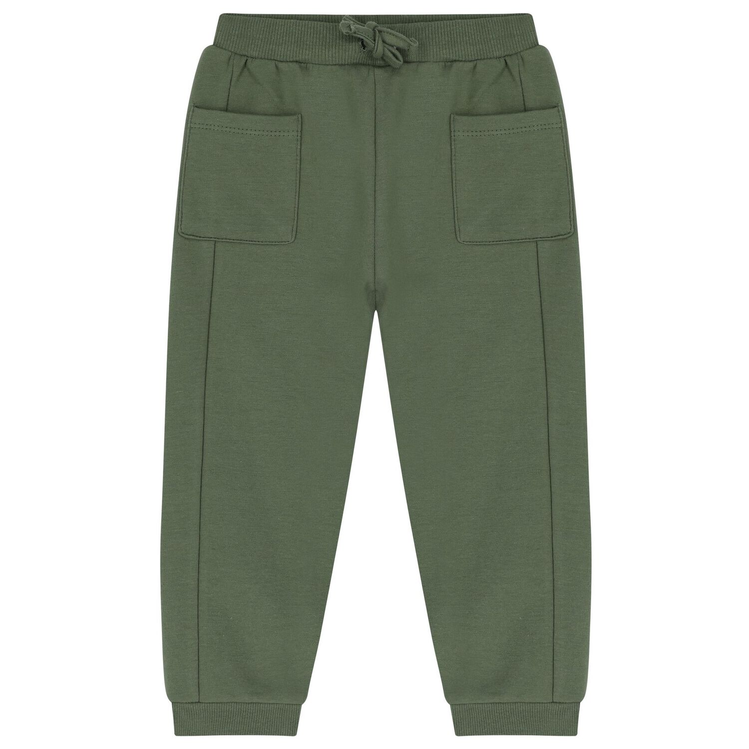 Baby Boys Ivory & Green Tracksuit (3 Piece), 1, hi-res