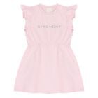 Younger Girls Pink Logo Dress, 1, hi-res
